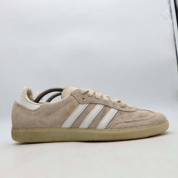 Adidas Samba OG Men's Size 11 "Wonder White & Linen Green" Sneakers HP7906 - Picture 1 of 10